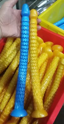 Bardzo długa wtyczka analna Dildo, wtyczka analna węża z przyssawką