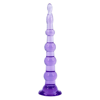 6 koralików i 7 koralików Anal Butt Plug, Prostage Massager Dildo Anal Trainer Toy