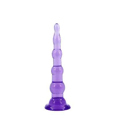 6 koralików i 7 koralików Anal Butt Plug, Prostage Massager Dildo Anal Trainer Toy