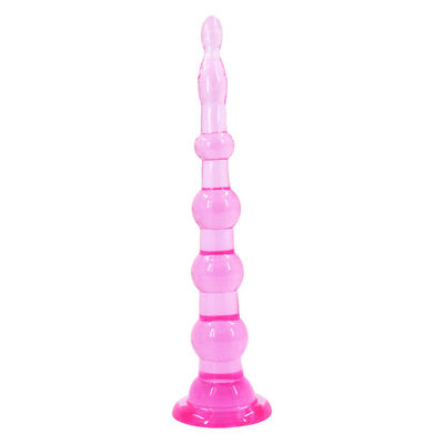 6 koralików i 7 koralików Anal Butt Plug, Prostage Massager Dildo Anal Trainer Toy