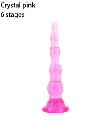 6 koralików i 7 koralików Anal Butt Plug, Prostage Massager Dildo Anal Trainer Toy