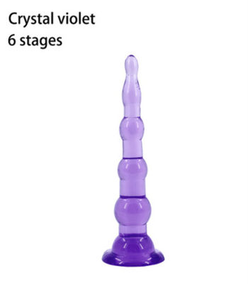 6 koralików i 7 koralików Anal Butt Plug, Prostage Massager Dildo Anal Trainer Toy