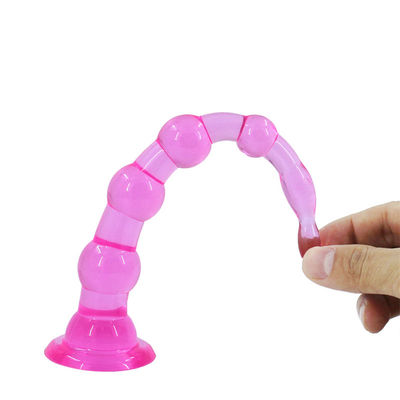 6 koralików i 7 koralików Anal Butt Plug, Prostage Massager Dildo Anal Trainer Toy