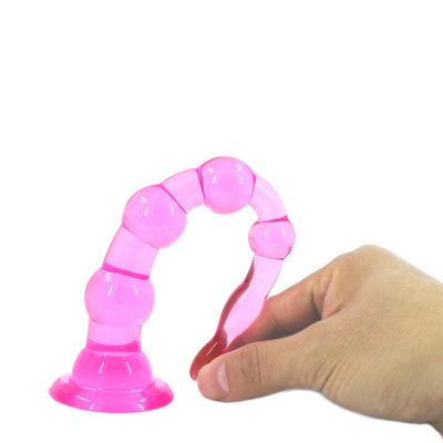 6 koralików i 7 koralików Anal Butt Plug, Prostage Massager Dildo Anal Trainer Toy