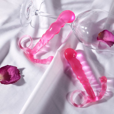 Miękka wodoodporna 3 szt. Korek analny z koralikami, korek analny Dildo Hollow Masażer prostaty